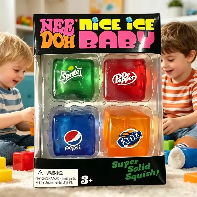 Schylling NeeDoh Nice Cube & Cool Cats
