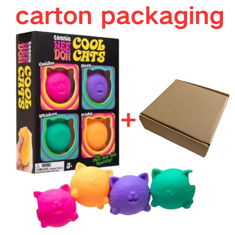 Schylling NeeDoh Nice Cube & Cool Cats
