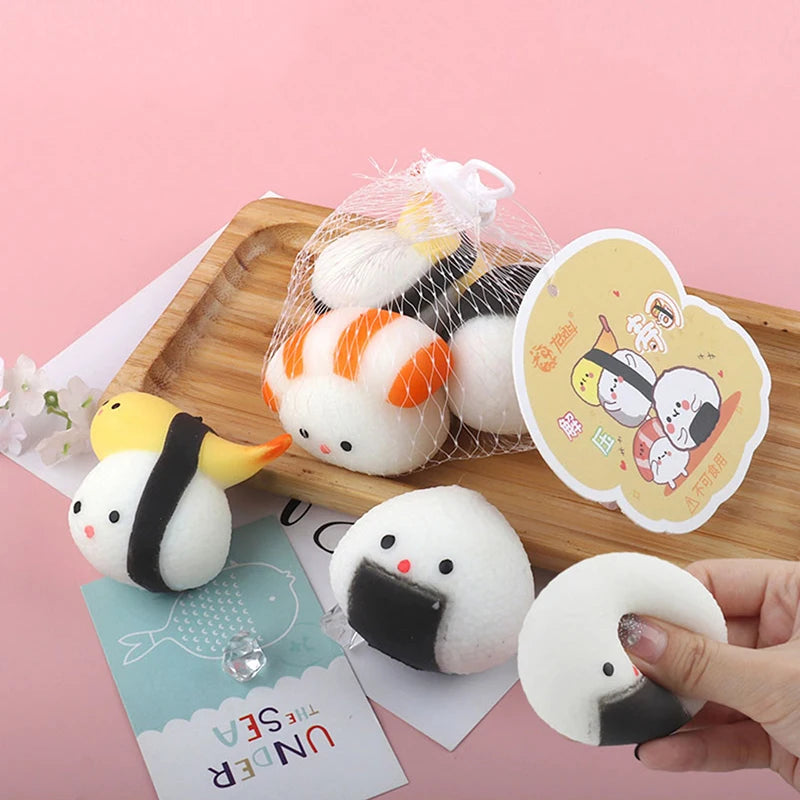Simulation Food Squishy Fried Chicken Taba Squishy Toys Dumpling Sushi Mochi Squishy Stress Toy Squeeze Fidget Squish Gift